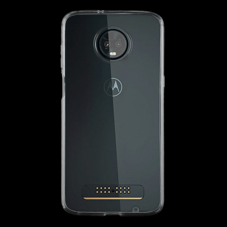 0.75mm Transparent TPU Case for Motorola Moto Z3 Play