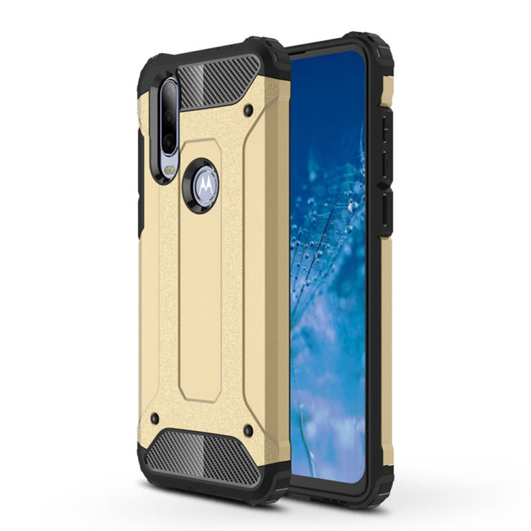 Magic Armor TPU + PC Combination Case for Motorola Moto P40 Power