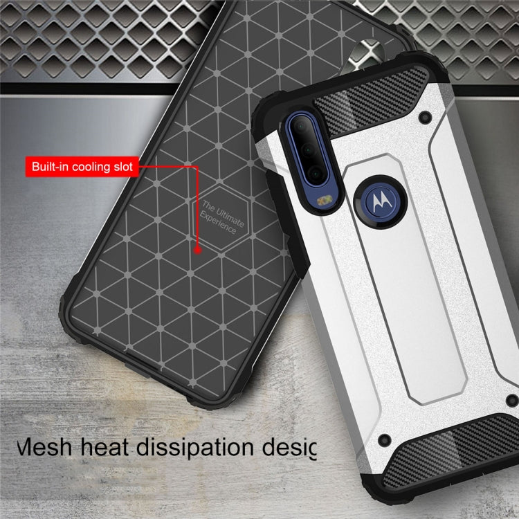 Magic Armor TPU + PC Combination Case for Motorola Moto P40 Power