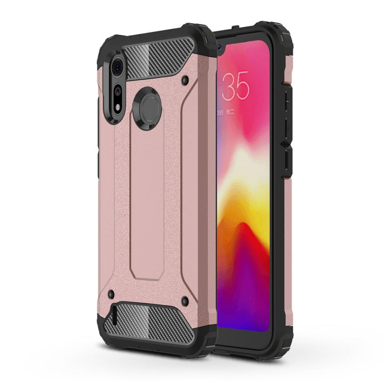 Magic Armor TPU + PC Combination Case for Motorola Moto P40 Play