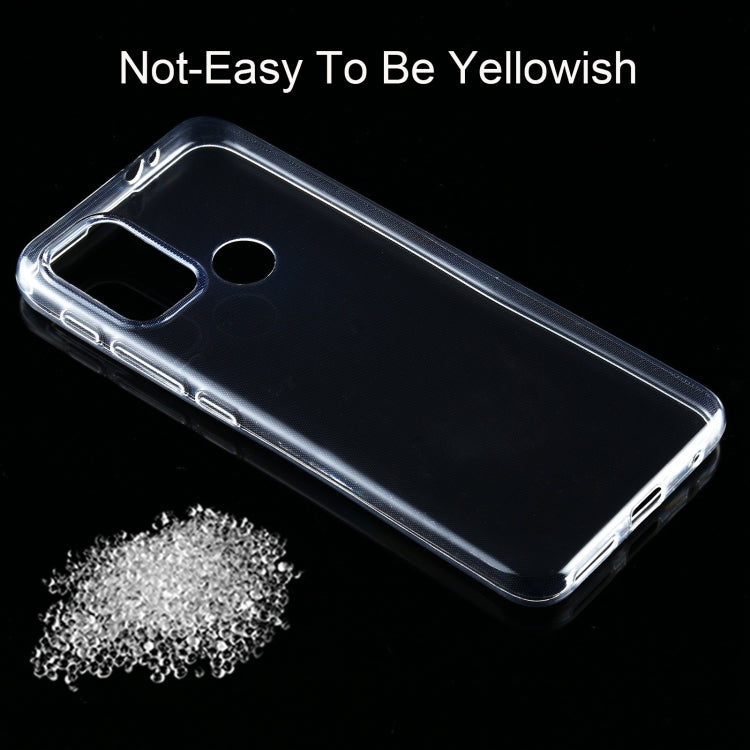For Motorola Moto G30 0.75mm Ultra-thin Transparent TPU Soft Protective Case (Transparent)