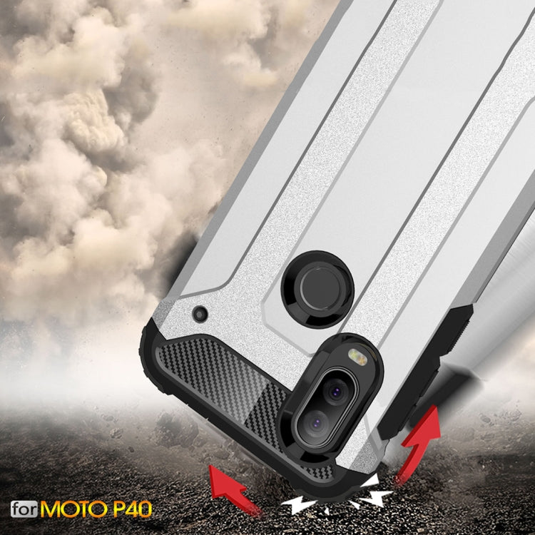 Magic Armor TPU + PC Combination Case for Motorola P40