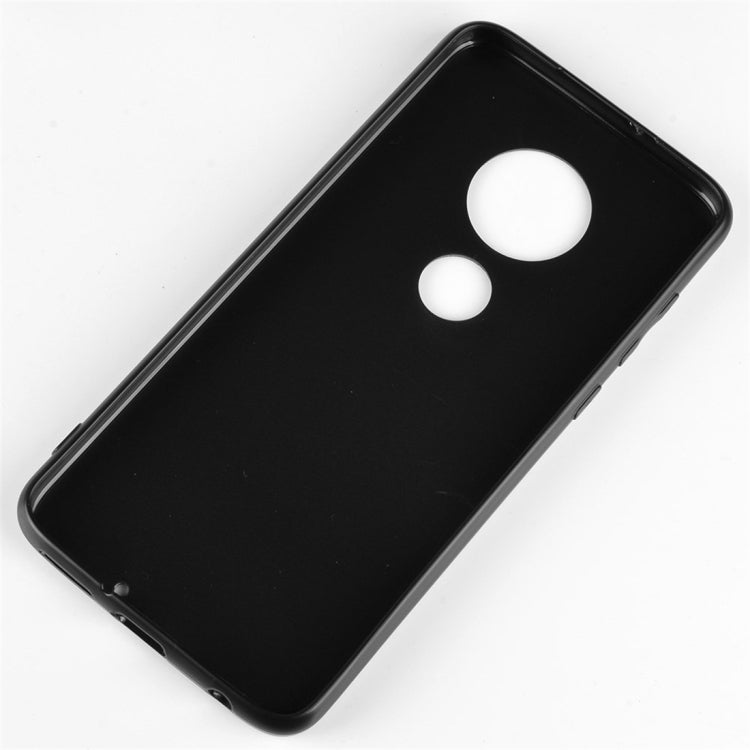 Shockproof Color Matching Denim PC + PU + TPU Protective Case for Motorola Moto G7