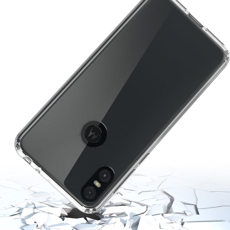 Scratchproof TPU + Acrylic Protective Case for MOTO P30 Play