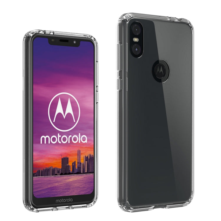 Scratchproof TPU + Acrylic Protective Case for MOTO P30 Play