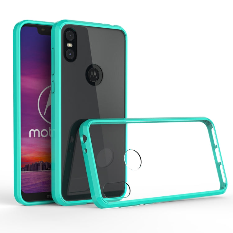 Scratchproof TPU + Acrylic Protective Case for MOTO P30 Play