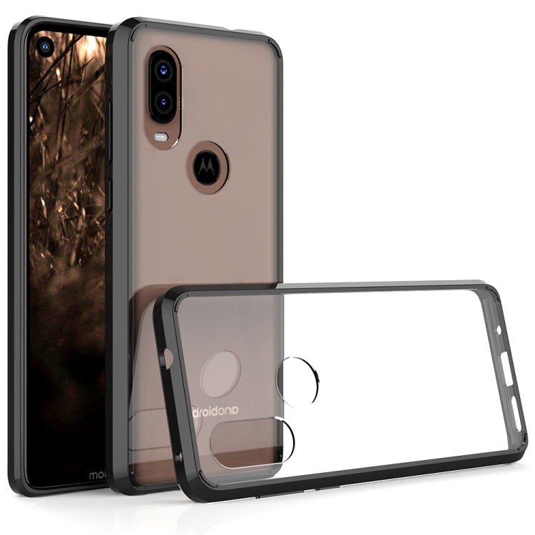 Scratchproof TPU + Acrylic Protective Case for MOTO P40 / MOTO One Vision