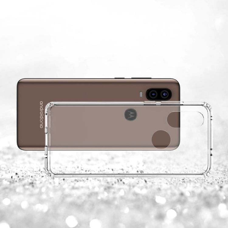 Scratchproof TPU + Acrylic Protective Case for MOTO P40 / MOTO One Vision