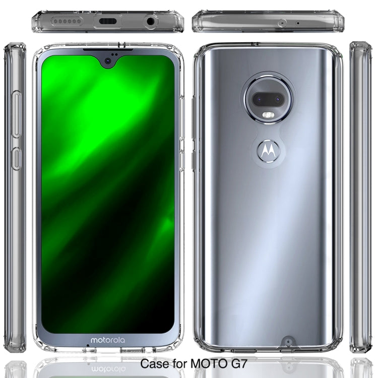 Scratchproof TPU + Acrylic Protective Case for MOTO G7