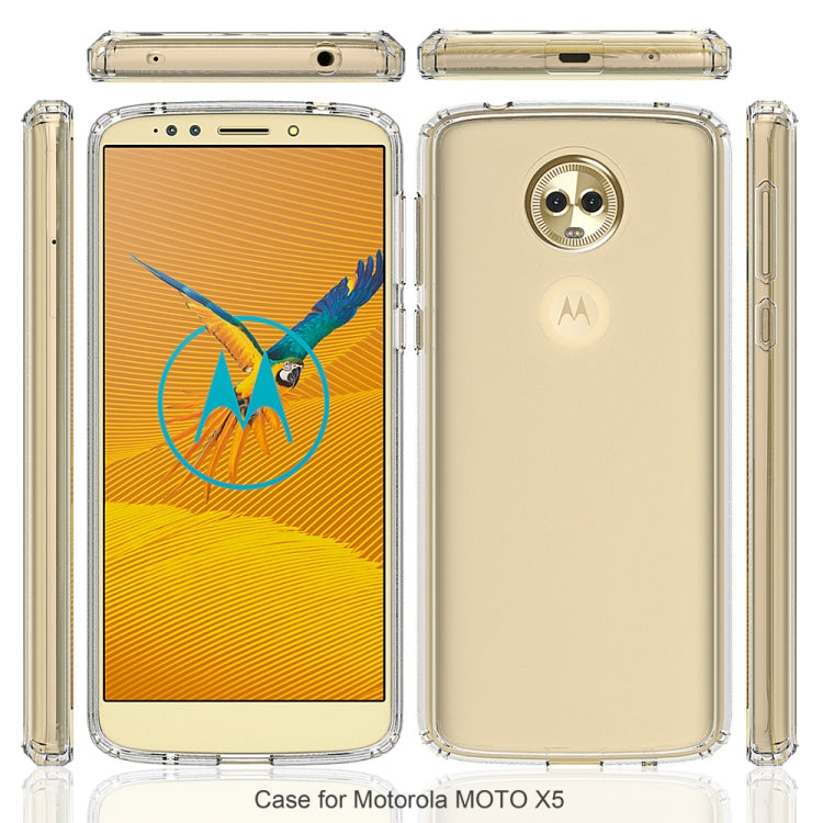 Scratchproof TPU + Acrylic Protective Case for MOTO X5