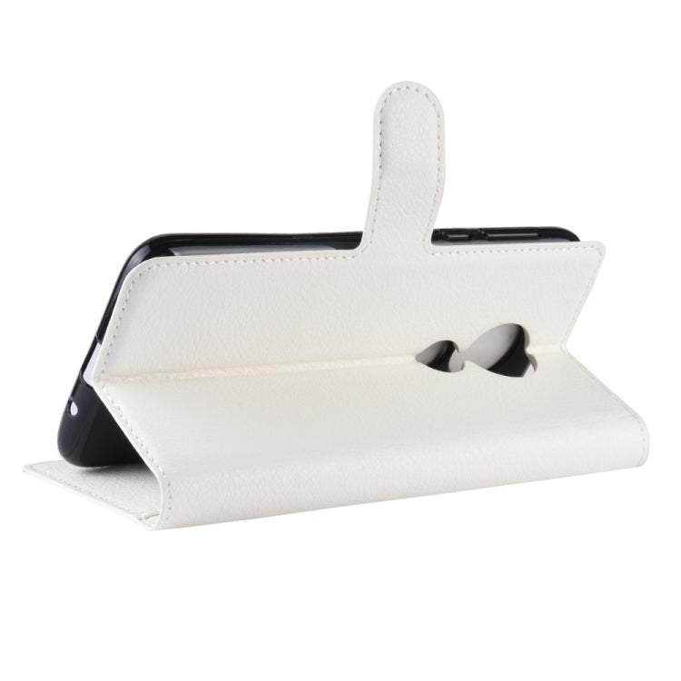 Litchi Texture Horizontal Flip Leather Case for MOTO G7 Power, with Wallet & Holder & Card Slots