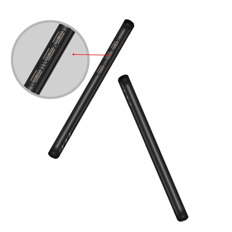 For Motorola Moto G6 Lattice Texture TPU Shockproof Protective Back Cover Case