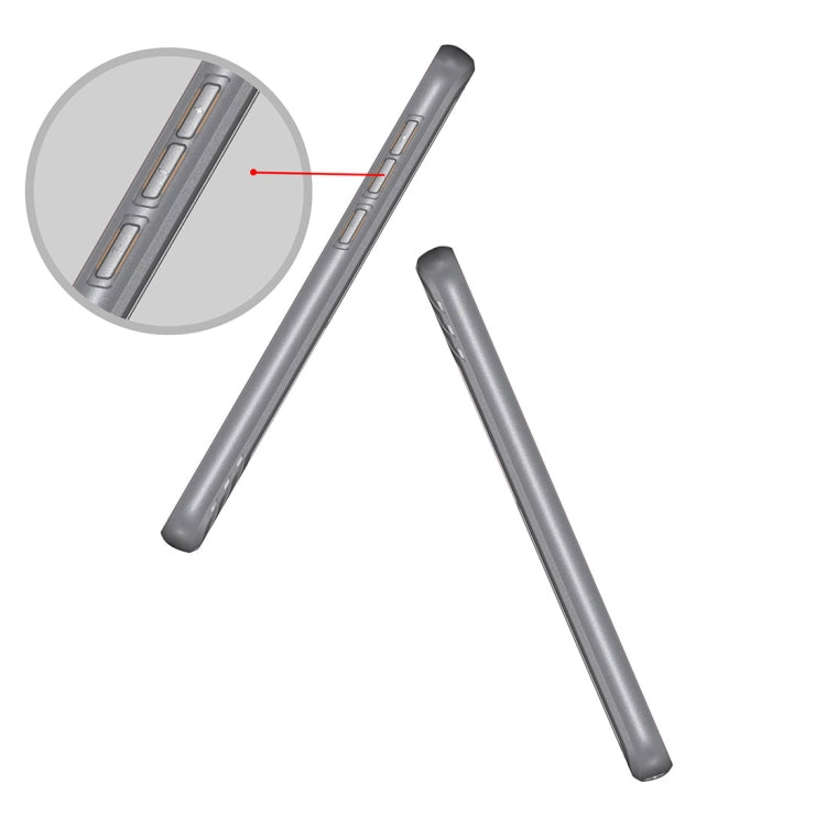 For Motorola Moto G6 Lattice Texture TPU Shockproof Protective Back Cover Case