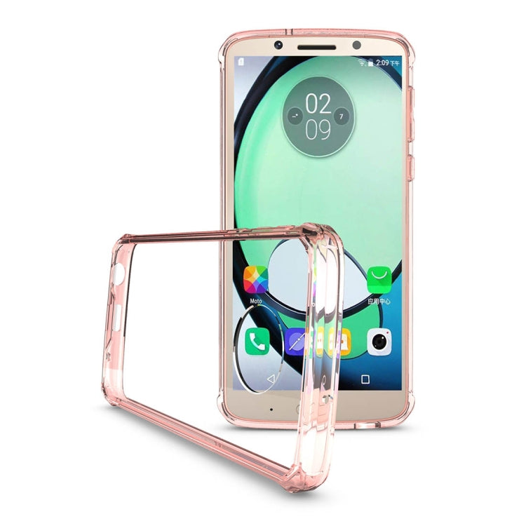 For Motorola Moto G6 Plus Acrylic + TPU Shockproof Transparent Armor Protective Back Cover Case