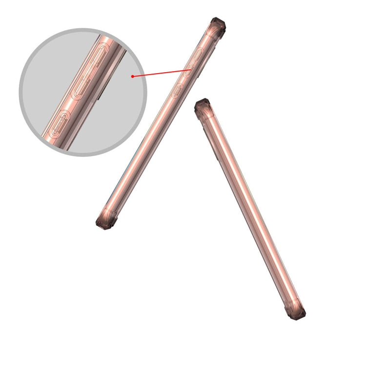 For Motorola Moto G6 Plus Acrylic + TPU Shockproof Transparent Armor Protective Back Cover Case