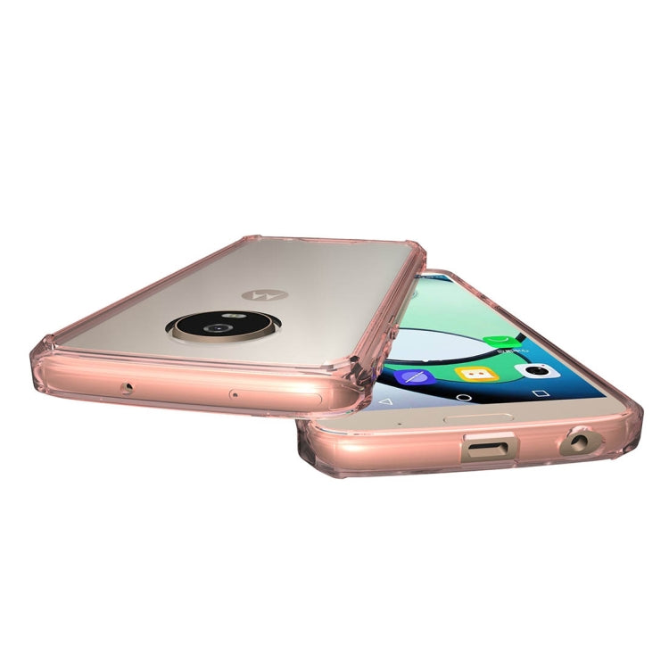 For Motorola Moto G6 Plus Acrylic + TPU Shockproof Transparent Armor Protective Back Cover Case