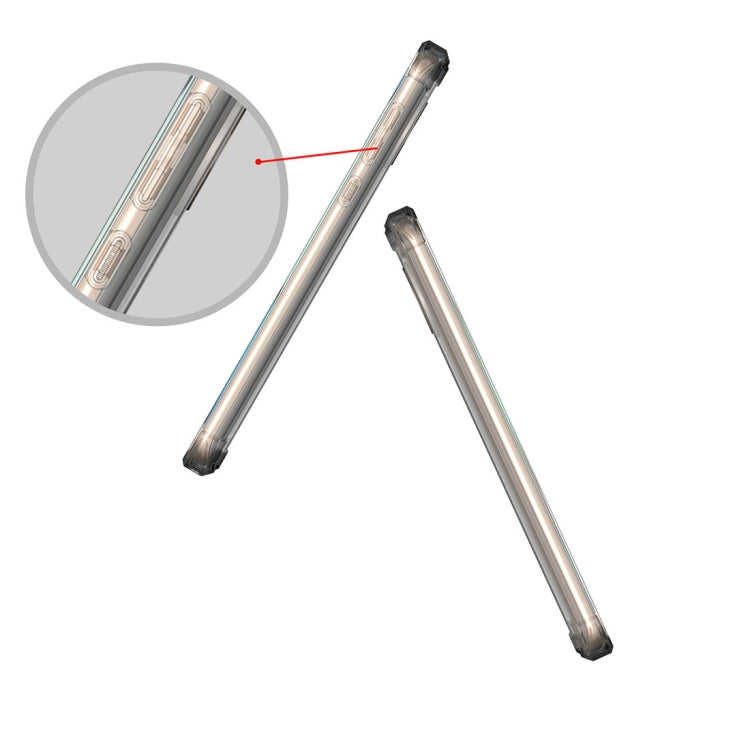 For Motorola Moto G6 Plus Acrylic + TPU Shockproof Transparent Armor Protective Back Cover Case