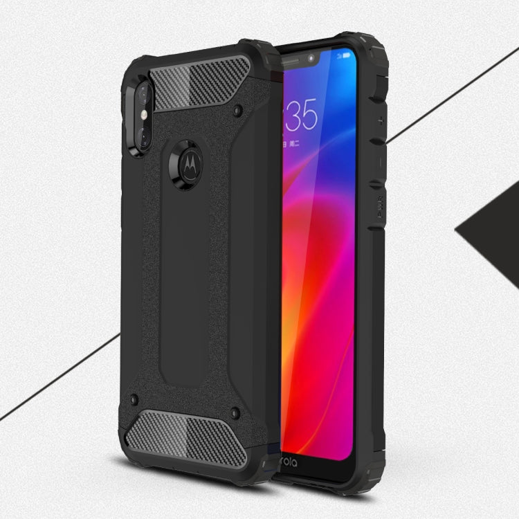 Magic Armor TPU + PC Combination Case for Motorola One Power (P30 Note)