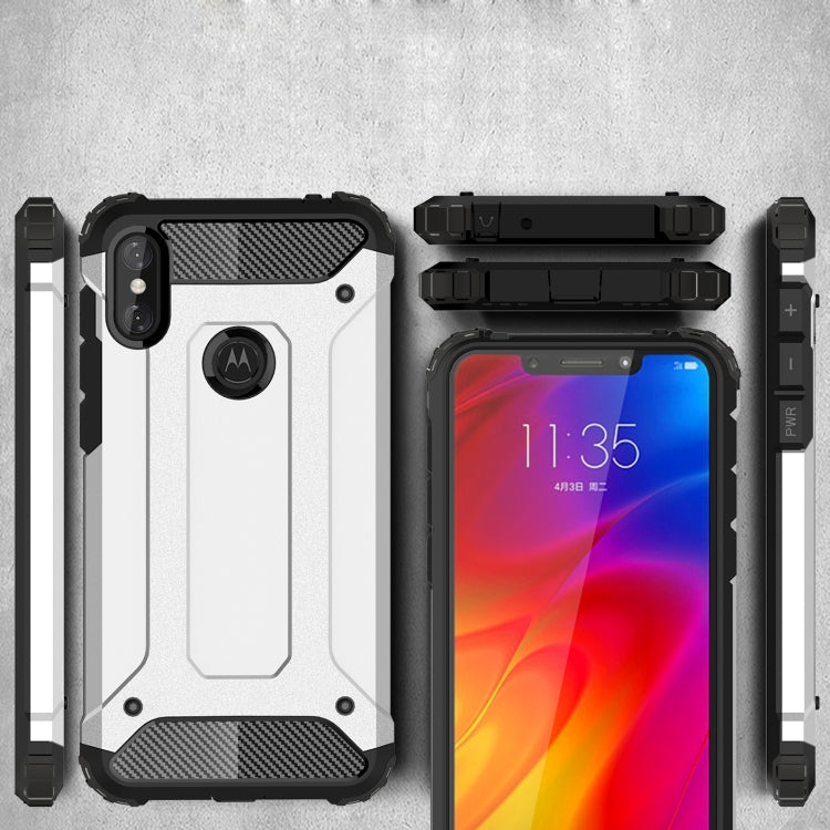 Magic Armor TPU + PC Combination Case for Motorola One Power (P30 Note)
