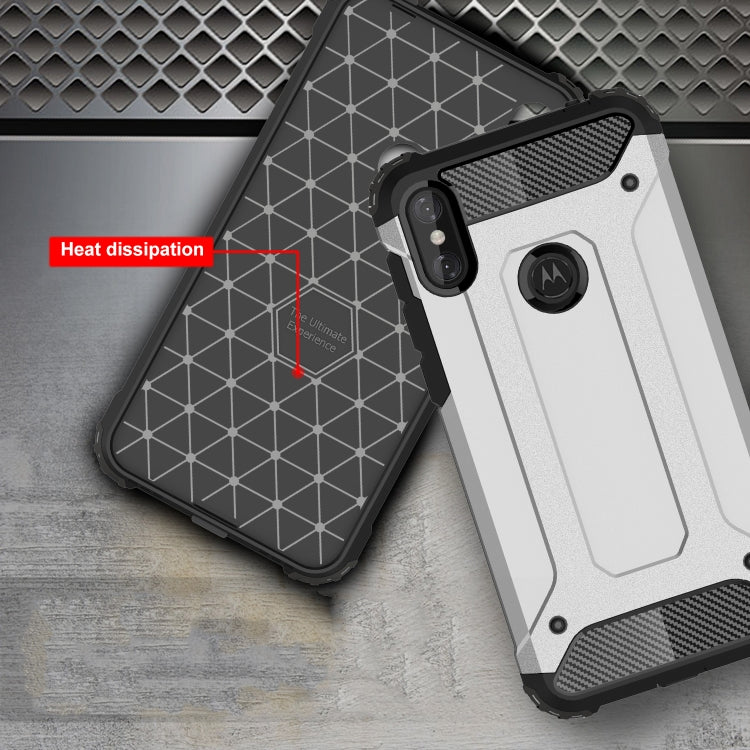 Magic Armor TPU + PC Combination Case for Motorola One Power (P30 Note)