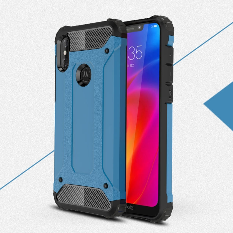 Magic Armor TPU + PC Combination Case for Motorola One Power (P30 Note)