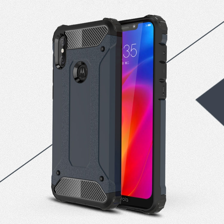 Magic Armor TPU + PC Combination Case for Motorola One Power (P30 Note)