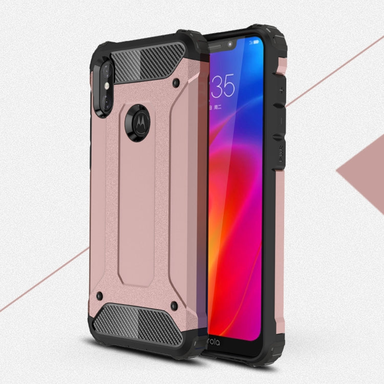 Magic Armor TPU + PC Combination Case for Motorola One Power (P30 Note)
