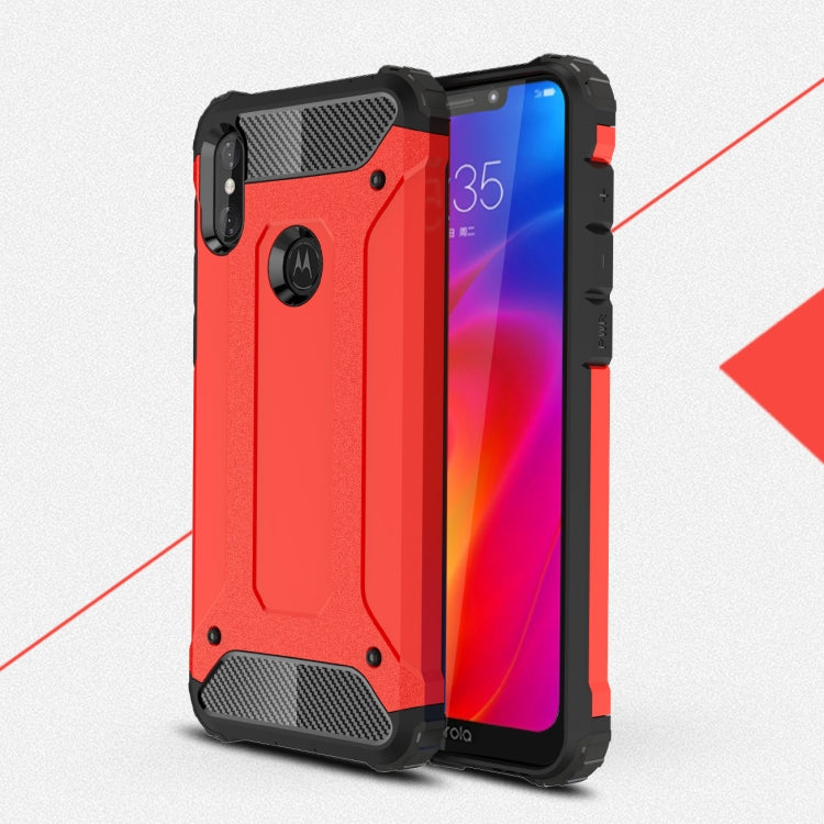 Magic Armor TPU + PC Combination Case for Motorola One Power (P30 Note)