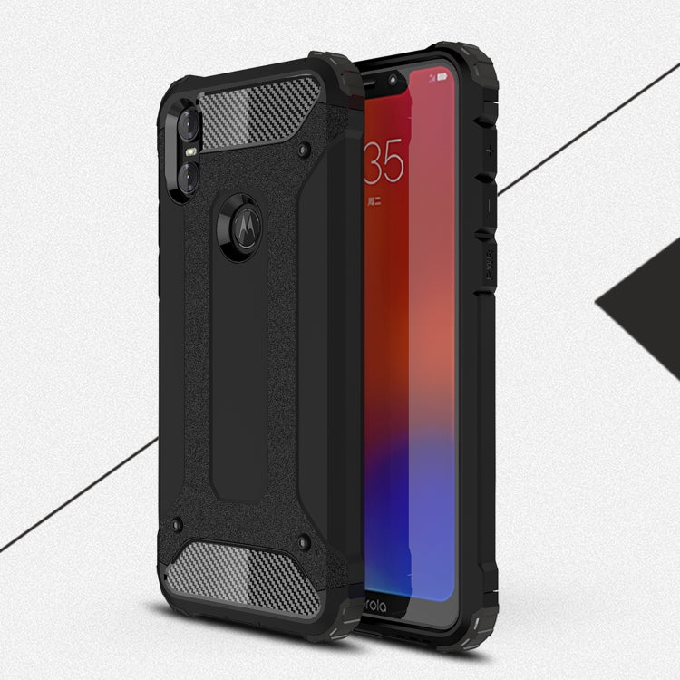 Magic Armor TPU + PC Combination Case for Motorola One (P30 Play)