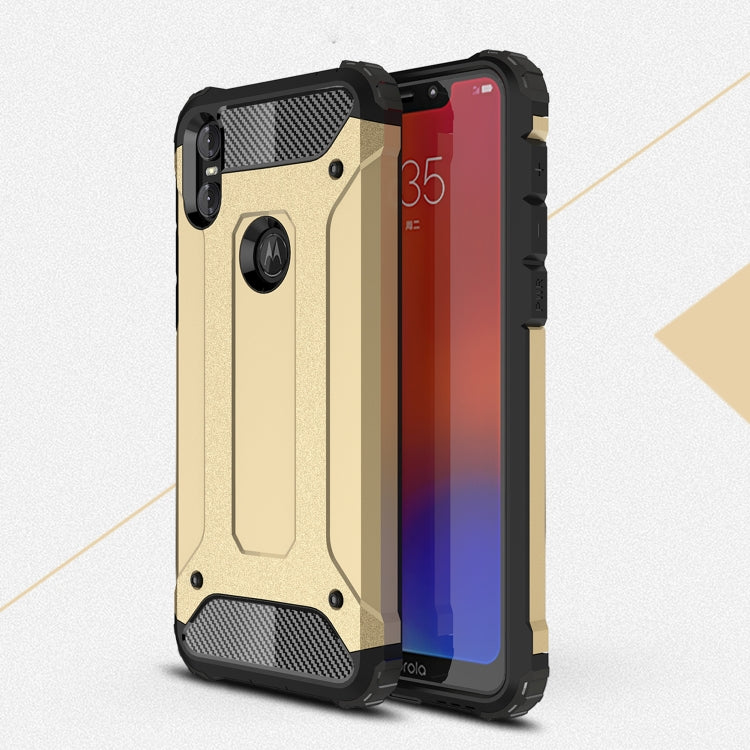 Magic Armor TPU + PC Combination Case for Motorola One (P30 Play)