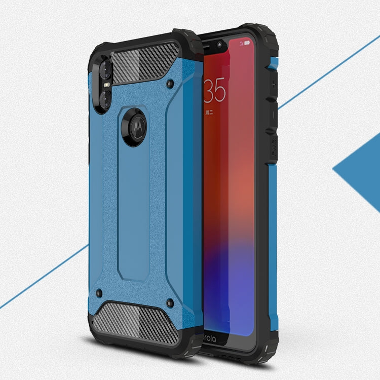 Magic Armor TPU + PC Combination Case for Motorola One (P30 Play)