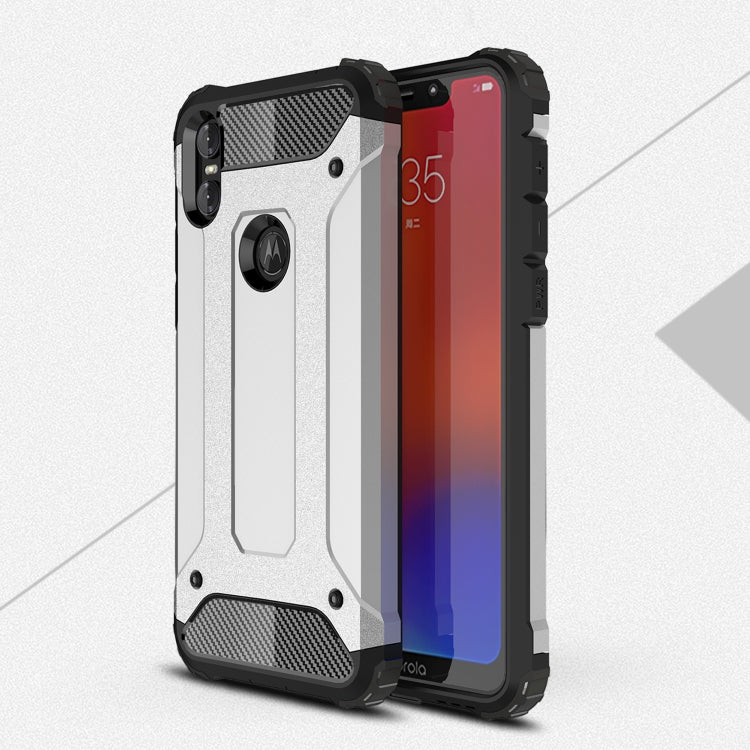 Magic Armor TPU + PC Combination Case for Motorola One (P30 Play)