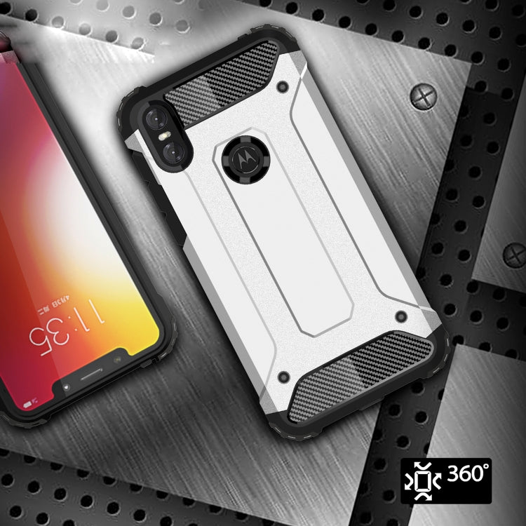 Magic Armor TPU + PC Combination Case for Motorola One (P30 Play)