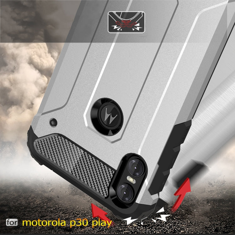 Magic Armor TPU + PC Combination Case for Motorola One (P30 Play)