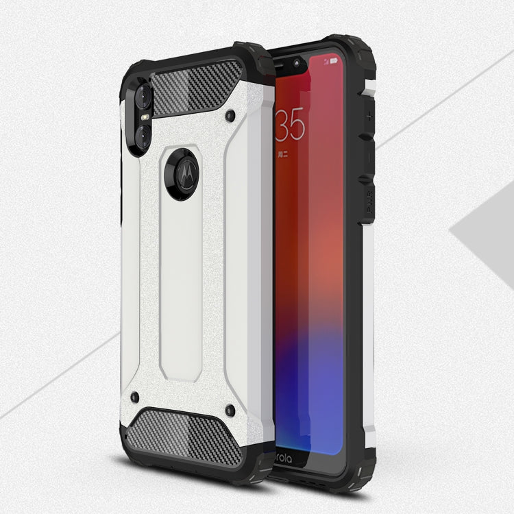 Magic Armor TPU + PC Combination Case for Motorola One (P30 Play)