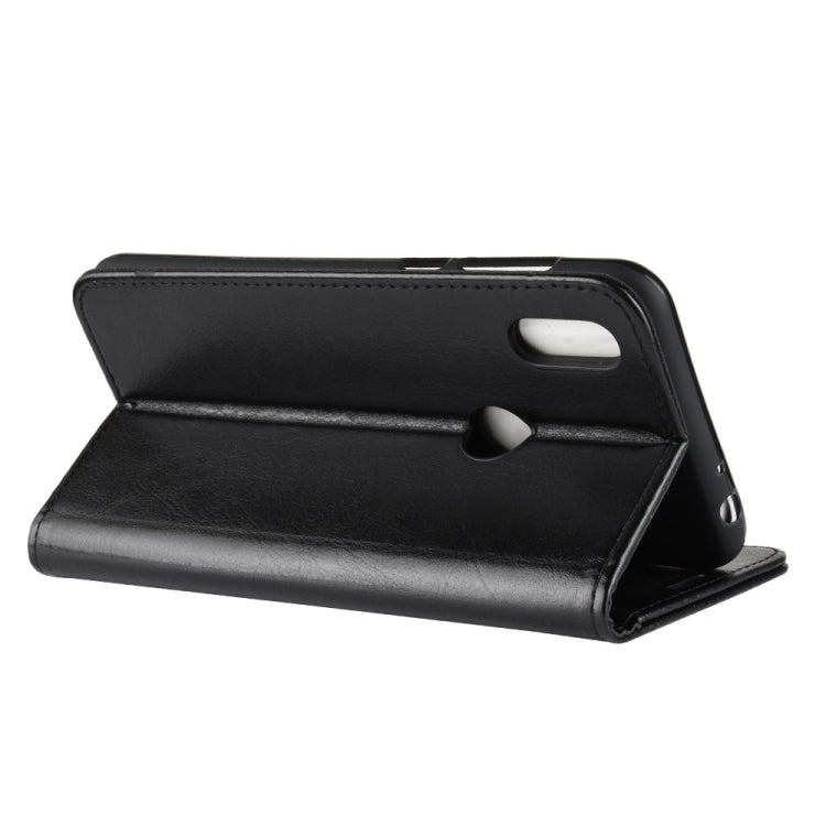 R64 Texture Single Fold Horizontal Flip Leather Case for Motorola One (P30 Play), with Holder & Card Slots & Wallet