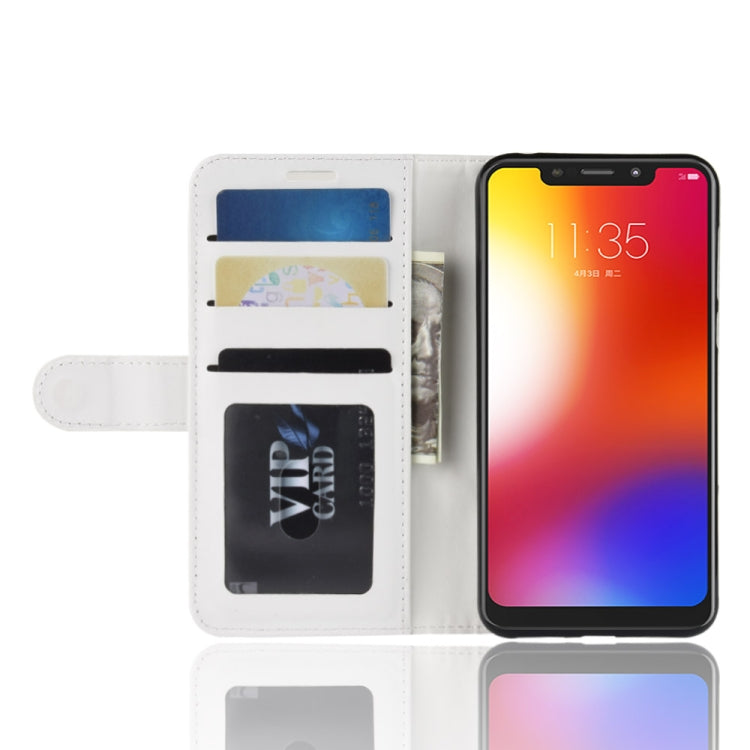 R64 Texture Single Fold Horizontal Flip Leather Case for Motorola One (P30 Play), with Holder & Card Slots & Wallet