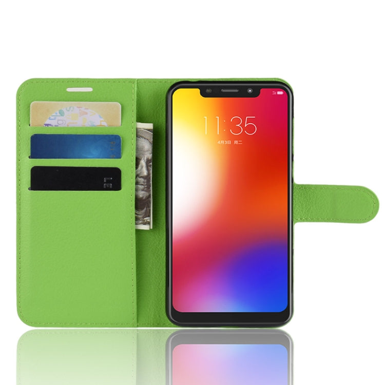 Litchi Texture Horizontal Flip Leather Case for Motorola One (P30 Play), with Holder & Card Slots & Wallet