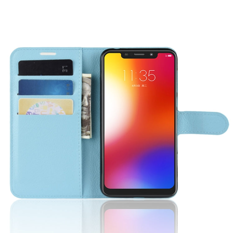 Litchi Texture Horizontal Flip Leather Case for Motorola One (P30 Play), with Holder & Card Slots & Wallet