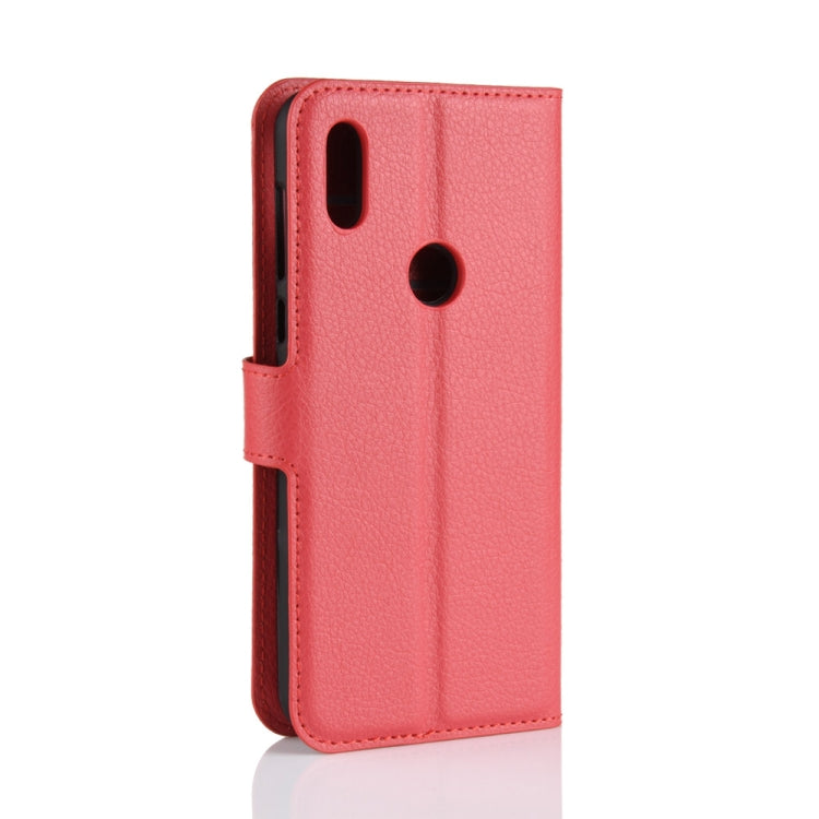 Litchi Texture Horizontal Flip Leather Case for Motorola One (P30 Play), with Holder & Card Slots & Wallet