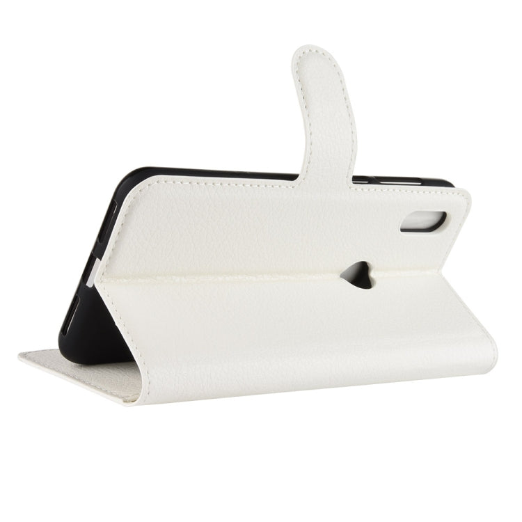 Litchi Texture Horizontal Flip Leather Case for Motorola One (P30 Play), with Holder & Card Slots & Wallet