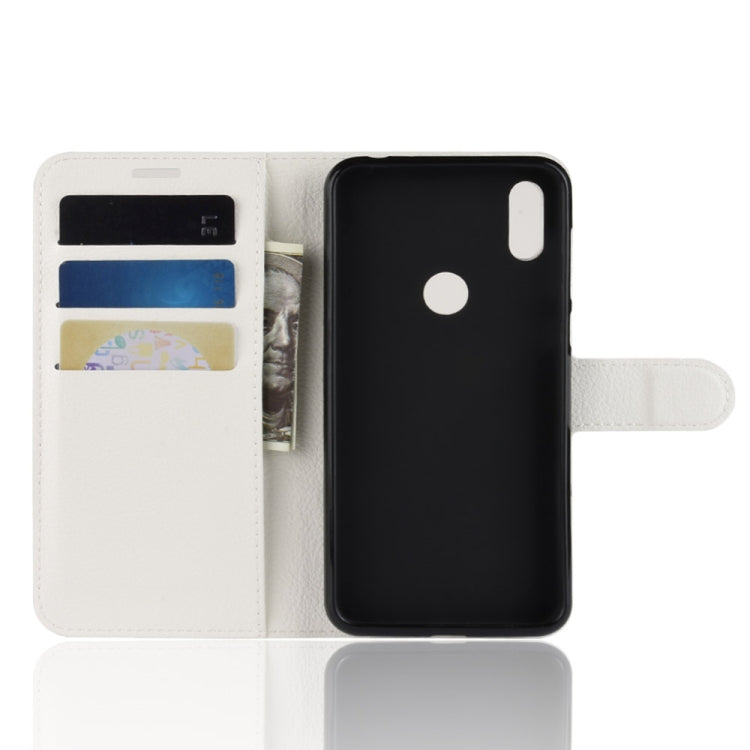 Litchi Texture Horizontal Flip Leather Case for Motorola One (P30 Play), with Holder & Card Slots & Wallet