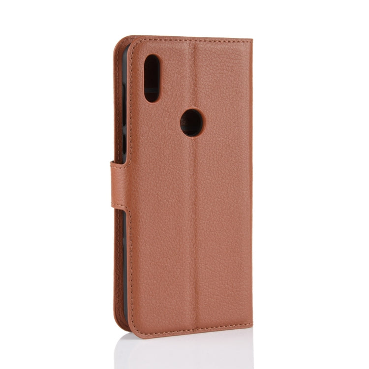 Litchi Texture Horizontal Flip Leather Case for Motorola One (P30 Play), with Holder & Card Slots & Wallet