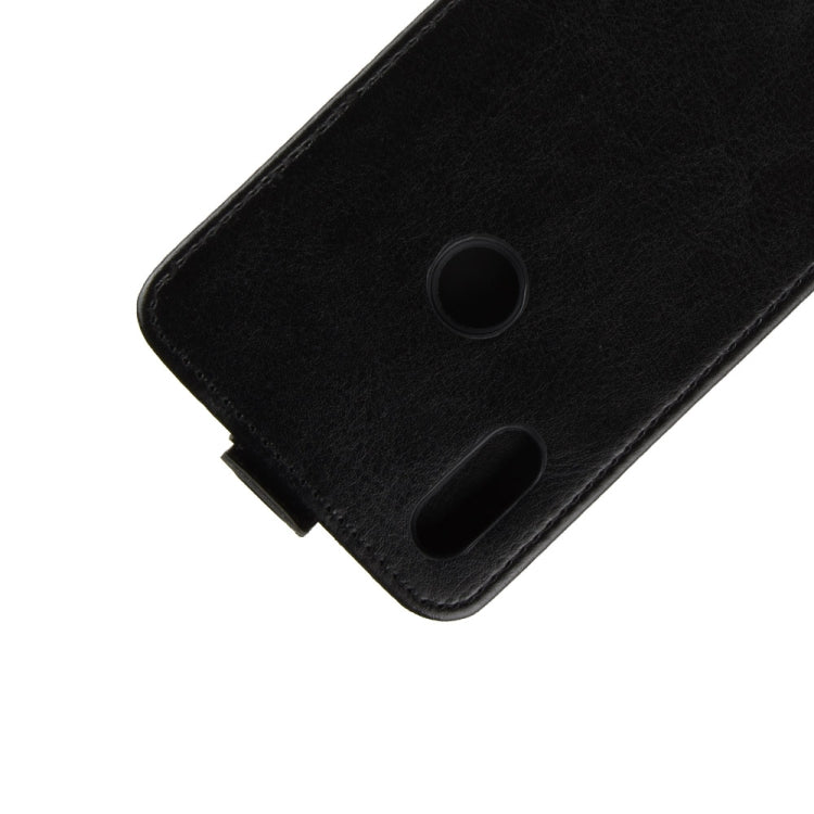 R64 Texture Single Fold Vertical Flip Leather Case for Motorola One (P30 Play), with Card Slots & Wallet