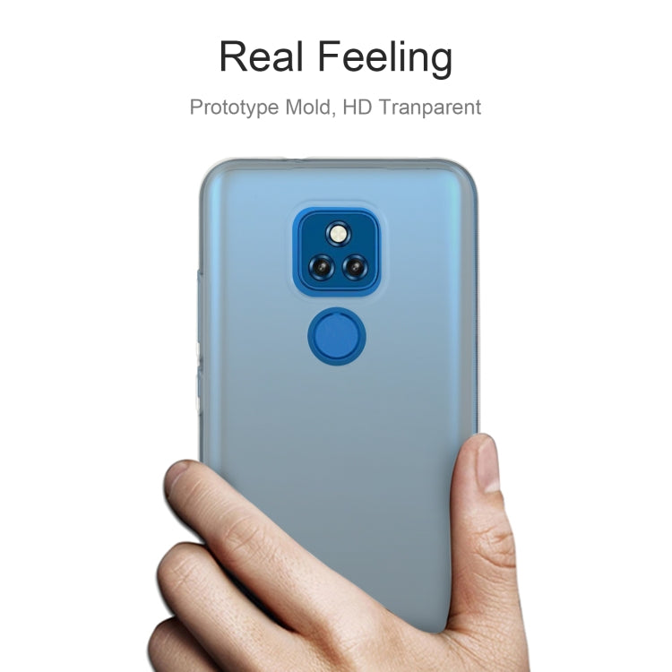For Motorola Moto G Play (2021) 0.75mm Ultra-thin Transparent TPU Soft Protective Case