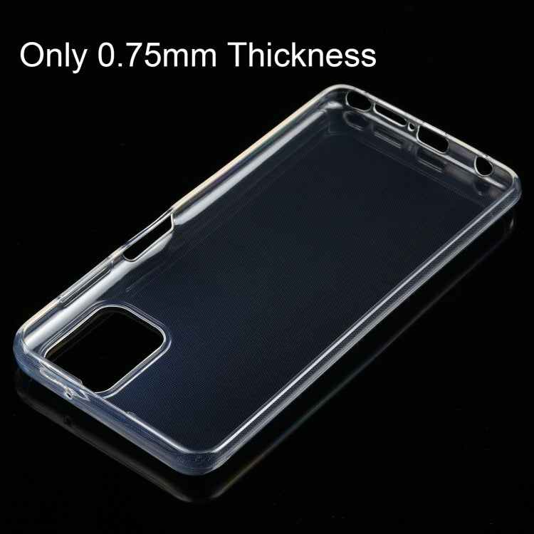 For Motorola Moto G Play (2021) 0.75mm Ultra-thin Transparent TPU Soft Protective Case