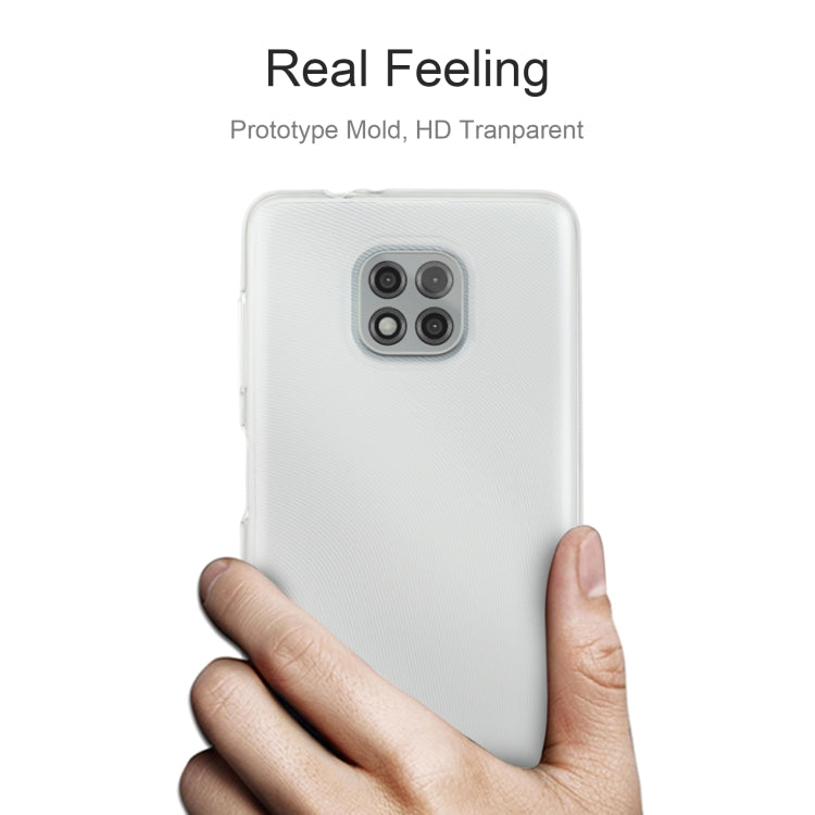 For Motorola Moto G Power (2021) 0.75mm Ultra-thin Transparent TPU Soft Protective Case