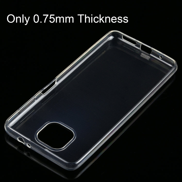 For Motorola Moto G Power (2021) 0.75mm Ultra-thin Transparent TPU Soft Protective Case