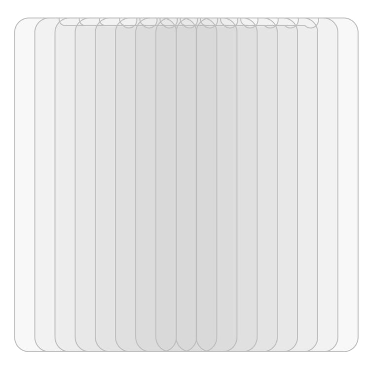 10 PCS 0.26mm 9H 2.5D Tempered Glass Film for Motorola Moto Z3 Play