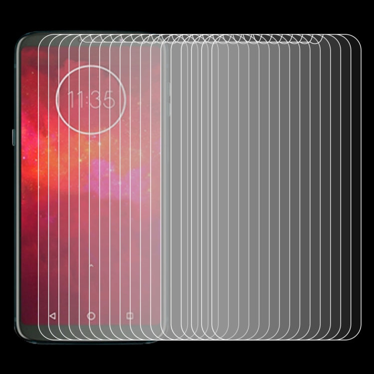 50 PCS 0.26mm 9H 2.5D Tempered Glass Film for Motorola Moto Z3 Play